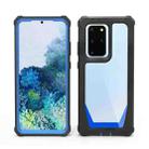 For Samsung Galaxy S20 Stellar Space PC + TPU 360 Degree All-inclusive Shockproof Case(Black Blue) - 1