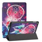 Silk Texture Colored Drawing Pattern Horizontal Flip Magnetic PU Leather Case with Three-folding Holder & Sleep / Wake-up Function For iPad mini 4 / mini (2019)(Star Dream Catcher) - 1