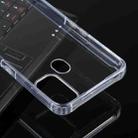 For OPPO A53 / A32 Four-corner Shockproof Transparent TPU + PC Protective Case - 5