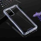 For OPPO A74 5G / A93 5G Four-corner Shockproof Transparent TPU + PC Protective Case - 1