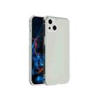 For iPhone 13 mini Straight Side Octagonal Transparent Shockproof TPU Protective Case - 1