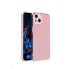 For iPhone 13 Straight Side Octagonal Transparent Shockproof TPU Protective Case - 1