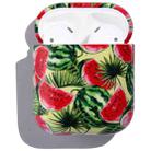 Fruit Pattern Anti-fall Wireless Earphone PC Protective Case For AirPods 1/2(Watermelon) - 1