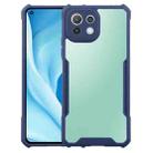 For Xiaomi Mi 11 Lite Acrylic + Color TPU Shockproof Case(Dark Blue) - 1