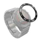 For Garmin Fenix 5X/5X Plus Smart Watch Steel Bezel Ring, A Version(Black Ring White Letter) - 1