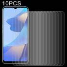 For OPPO A16 / A16S 10 PCS 0.26mm 9H 2.5D Tempered Glass Film - 1
