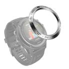 For Garmin Fenix 3/3 HR Smart Watch Steel Bezel Ring, B Version(Silver Ring Black Letter) - 1