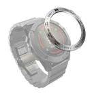 For Garmin Fenix 5X/5X Plus Smart Watch Steel Bezel Ring, B Version(Silver Ring Black Letter) - 1