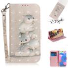 For Huawei Nova 5i Pro/Mate 30 Lite 3D Colored Drawing Horizontal Flip PU Leather Case with Holder & Card Slots & Wallet(Squirrels) - 1