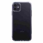 For iPhone 11 Frosted Stepless Fine Hole Glass Protective Case  - 1