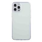 For iPhone 12 Pro Frosted Stepless Fine Hole Glass Protective Case - 1