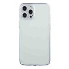 For iPhone 12 Pro Max Frosted Stepless Fine Hole Glass Protective Case - 1