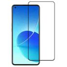 For OPPO Reno6 4G / Reno6 Z Full Glue Full Cover Screen Protector Tempered Glass Film - 1