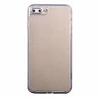 Transparent Stepless Fine Hole Glass Protective Case For iPhone 7 Plus / 8 Plus - 1