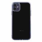 For iPhone 11 Transparent Stepless Fine Hole Glass Protective Case  - 1