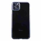 For iPhone 11 Pro Transparent Stepless Fine Hole Glass Protective Case  - 1