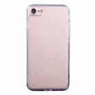 For iPhone SE 2022 / SE 2020 / 8 / 7 Transparent Stepless Fine Hole Glass Protective Case - 1