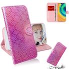 For Huawei Mate 30 / 5G Solid Color Colorful Magnetic Buckle Horizontal Flip PU Leather Case with Holder & Card Slots & Wallet & Lanyard(Pink) - 1
