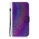 For Huawei Nova 5i Pro/Mate 30 Lite Solid Color Colorful Magnetic Buckle Horizontal Flip PU Leather Case with Holder & Card Slots & Wallet & Lanyard(Purple) - 2
