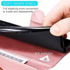 For iPhone 13 mini Classic Calf Texture PU + TPU Horizontal Flip Leather Case with Holder & Card Slots & Wallet (Rose Gold) - 7