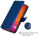 For iPhone 13 Classic Calf Texture PU + TPU Horizontal Flip Leather Case with Holder & Card Slots & Wallet(Blue) - 6
