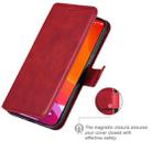 For iPhone 13 Classic Calf Texture PU + TPU Horizontal Flip Leather Case with Holder & Card Slots & Wallet(Red) - 6