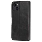 For iPhone 13 Classic Calf Texture PU + TPU Horizontal Flip Leather Case with Holder & Card Slots & Wallet(Black) - 3