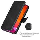 For iPhone 13 Classic Calf Texture PU + TPU Horizontal Flip Leather Case with Holder & Card Slots & Wallet(Black) - 6