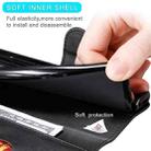 For iPhone 13 Classic Calf Texture PU + TPU Horizontal Flip Leather Case with Holder & Card Slots & Wallet(Black) - 7