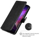 Classic Calf Texture PU + TPU Horizontal Flip Leather Case with Holder & Card Slots & Wallet For vivo V21(Black) - 6