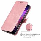 Classic Calf Texture PU + TPU Horizontal Flip Leather Case with Holder & Card Slots & Wallet For vivo V21(Rose Gold) - 6