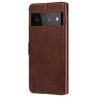 Classic Calf Texture PU + TPU Horizontal Flip Leather Case with Holder & Card Slots & Wallet For Google Pixel 6 Pro(Brown) - 3