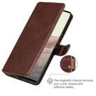 Classic Calf Texture PU + TPU Horizontal Flip Leather Case with Holder & Card Slots & Wallet For Google Pixel 6 Pro(Brown) - 6