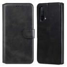 Classic Calf Texture PU + TPU Horizontal Flip Leather Case with Holder & Card Slots & Wallet For OnePlus Nord CE 5G(Black) - 1