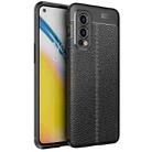 For OnePlus Nord 2 5G Litchi Texture TPU Shockproof Case(Black) - 1