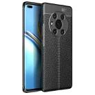 For Honor Magic3 Litchi Texture TPU Shockproof Case(Black) - 1