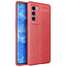 For OPPO Realme GT Explorer Master Litchi Texture TPU Shockproof Case(Red) - 1