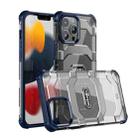 For iPhone 13 Pro Max wlons Explorer Series PC+TPU Protective Case (Navy Blue) - 1