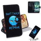 For Nokia 7.2 Coloured Drawing Pattern Horizontal Flip PU Leather Case with Holder & Card Slots & Wallet(Anger) - 1