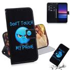 For Sony Xperia 20 Coloured Drawing Pattern Horizontal Flip PU Leather Case with Holder & Card Slots & Wallet(Anger) - 1