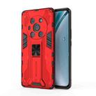 For Honor Magic 3 Pro Supersonic PC + TPU Shock-proof Protective Case with Holder(Red) - 1