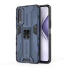 For Honor X20 SE Supersonic PC + TPU Shock-proof Protective Case with Holder(Dark Blue) - 1