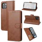 Crazy Horse Texture Horizontal Flip PU Leather Case with Holder & Card Slots & Wallet & Photo Frame For iPhone 13 mini(Brown) - 1