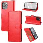 Crazy Horse Texture Horizontal Flip PU Leather Case with Holder & Card Slots & Wallet & Photo Frame For iPhone 13 Pro Max(Red) - 1