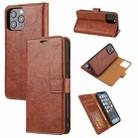 Crazy Horse Texture Detachable Horizontal Flip PU Leather Case with Holder & Card Slots & Wallet & Photo Frame For iPhone 13 Pro Max(Brown) - 1