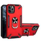 PC + TPU Protective Case with 360 Degrees Rotatable Ring Holder For iPhone 11 Pro Max(Red) - 1
