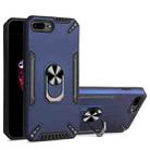 PC + TPU Protective Case with 360 Degrees Rotatable Ring Holder For iPhone 8 Plus & 7 Plus(Royal Blue) - 1