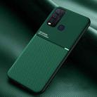 Classic Tilt Strip Grain Magnetic Shockproof PC + TPU Case For vivo Y50(Green) - 1