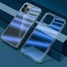 For iPhone 13 Pro wlons Dazzle Colour TPU + PC Transparent Protective Case (Blue Light) - 1