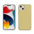 For iPhone 13 mini wlons PC + TPU Shockproof Protective Case (Yellow) - 1